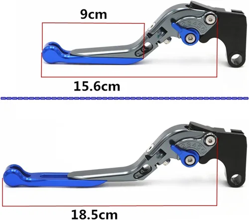Vista 3 de Para Yamaha XT660R XT660 R 2014 2015 2016 2004-2017 Accesorios de motocicleta motocicleta ajustable extensible freno embrague palancas