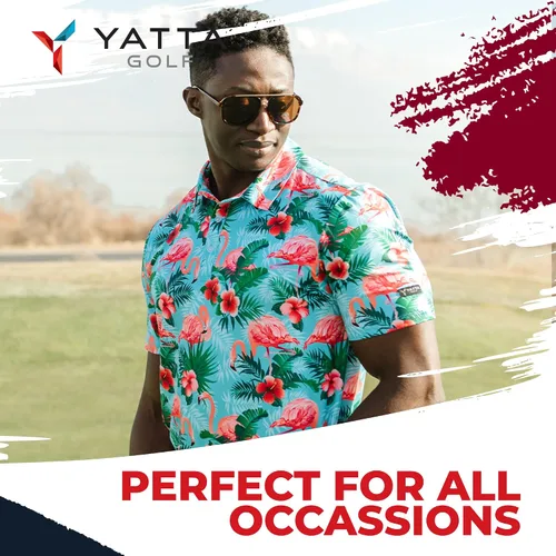 Vista 8 de YATTA GOLF Standout Performance - Polos de golf para hombre