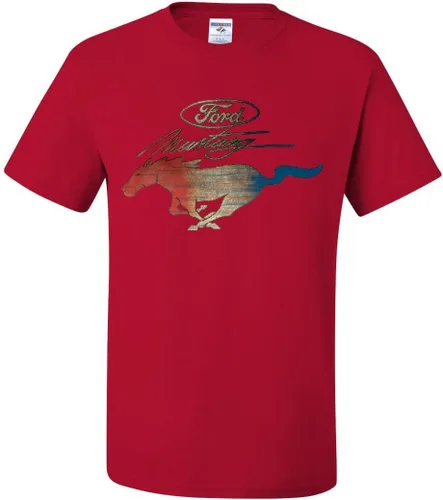 Vista 8 de Camiseta con logotipo Ford Mustang GT Shelby Cobra Boss 302 Muscle para hombre