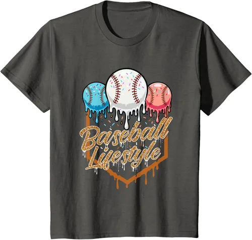 Vista 40 de Baseball Lifestyle - Camiseta de béisbol amante del béisbol