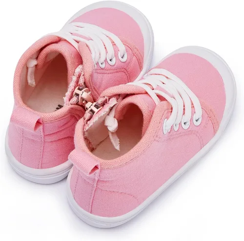 Vista 4 de BMCiTYBM Zapatos de bebé para niño y niña, zapatos de invierno cálidos antideslizantes para primeros pasos de 6 a 24 meses