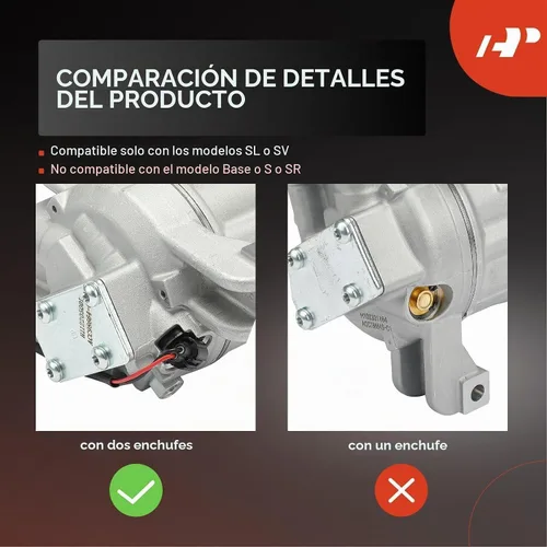 Vista 3 de A-Premium Compresor de aire acondicionado AC con embrague Compatible con Nissan Altima 2.5L 2007 2013-2018, Rogue 2.5L 2014-2020, estilo VCS-14EC