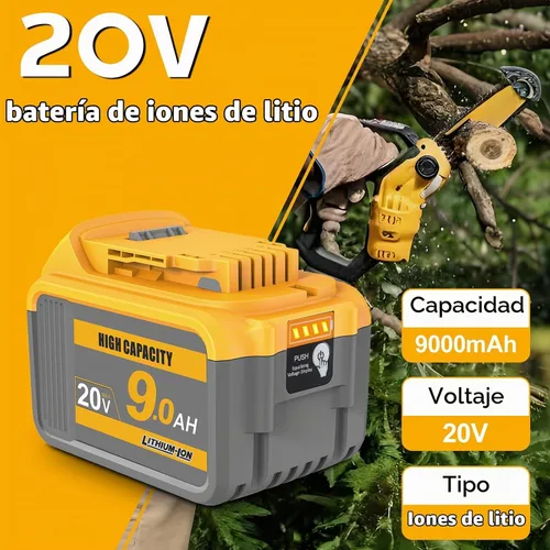 Vista 3 de waitley Batería de repuesto de 20V 9Ah compatible con herramientas Dewalt