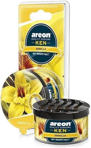 Vista 9 de AREON Ken Ambientador para automóvil, aroma a manzana y cinnamon, fragancia de larga duración, desodorante fragante portátil con salida de olor