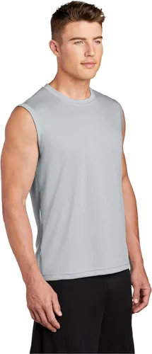 Vista 2 de Clothe Co. Camiseta sin mangas que absorbe la humedad, para hombre