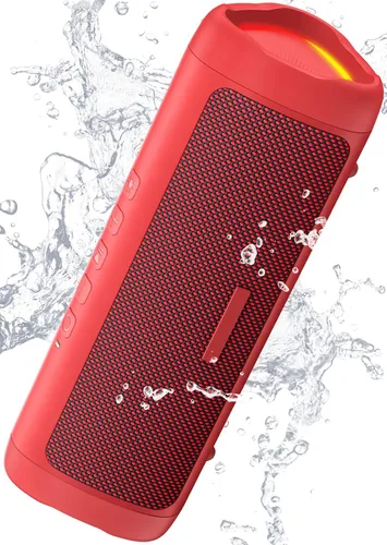 Vista 10 de Altavoz Bluetooth, sonido HD de 20 W, inalámbrico portátil, IPX5 impermeable, hasta 24 horas de reproducción, emparejamiento TWS, para hogar