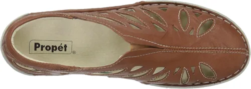 Vista 5 de Propet Mujeres Cameo Slip On Flats Casual - Negro, Gris