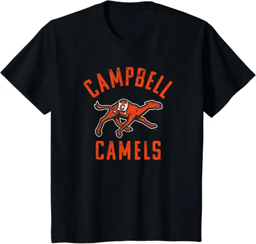 Vista 5 de Campbell University Fighting Camels - Camiseta grande, Negro