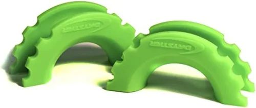 Vista 3 de Daystar KU70056FG Aislador de grillete/anillo en D verde fluorescente - Par