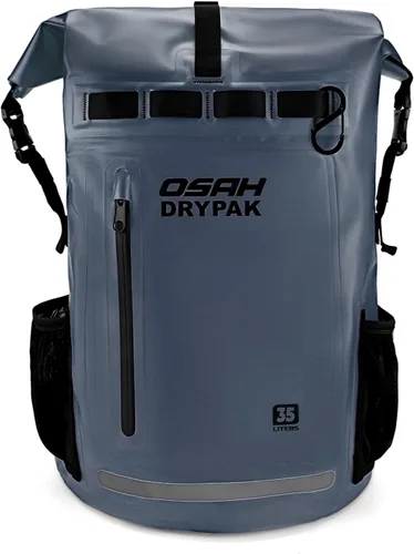 Vista 28 de Waterproof Dry Bag Backpack 25L/35L/55L/85L, Roll-Top Heavy Duty Rucksack Black