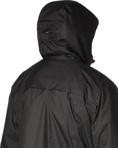 Vista 4 de Helly-Hansen Manchester - Chamarras impermeables para hombre con construcción transpirable al agua y al viento, solapa de tormenta