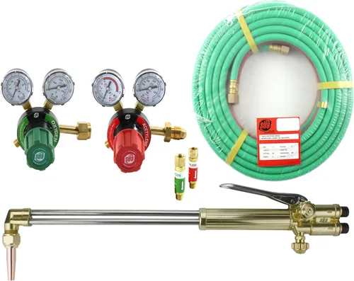 Vista 14 de SÜA - Antorcha de corte recto resistente de 21 pulgadas con cabezal de 90° - Compatible con ST900FC + punta de corte (propano)