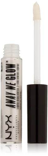 Vista 9 de NYX Professional Makeup Away We Glow - Resaltador líquido, halo diurno, 0.22 onzas líquidas