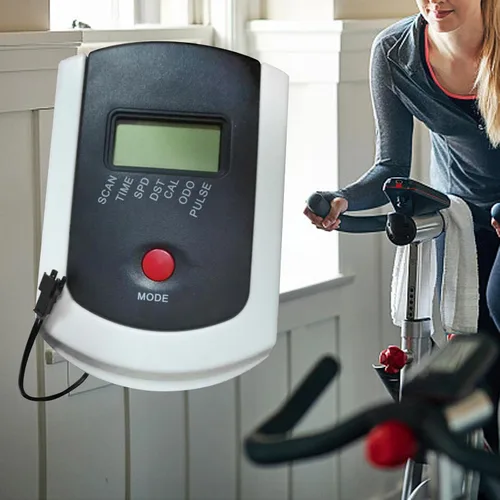 Vista 4 de Generic Monitor Velocímetro W/Contador de Instrumentos Analíticos de Frecuencia Cardíaca para Bicicleta Estacionaria de Computadora