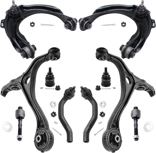 Vista 435 de Detroit Axle - Kit de suspensión frontal de 10 piezas para Dodge Avenger 2008-2014, Chrysler Sebring 2007-2010, 2 brazos de control inferiores, 2