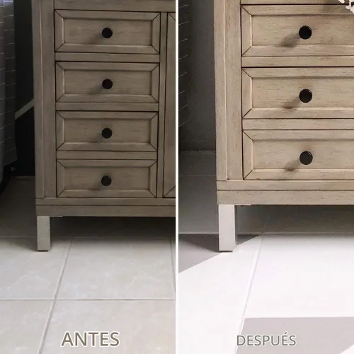 Vista 4 de Rust-Oleum 367592 - Kit de revestimiento de suelo para interiores del hogar, gris envejecido mate
