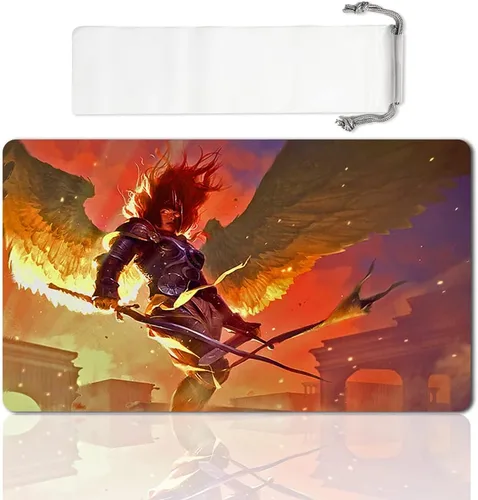 Vista 17 de Juego de mesa MTG Playmat Games Tamaño 60X35 cm CCG Compatible para MTG CCG RPG Juego de cartas coleccionables (Ajani Steadfast)