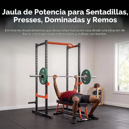 Vista 2 de Sunny Health & Fitness Power Rack & Cage Systems for Home Gym Training