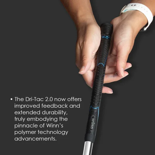 Vista 5 de Winn Golf Grip Dri-Tac 2.0 Ladies & Men's Club Grips - Shock Absorption AVS Technology for Enhanced Performance Optimal Hand Alignment, Grip