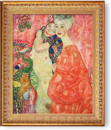 Vista 111 de A&T ARTWORK Avenue to Schloss Kammer por Gustav Klimt. Las reproducciones de arte clásico del mundo, impresiones en lienzo giclée para decoración