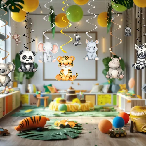Vista 12 de Paquete de 40 decoraciones colgantes de aguacate – Decoraciones de fiesta de aguacate para niñas, suministros de fiesta de frutas y bonita
