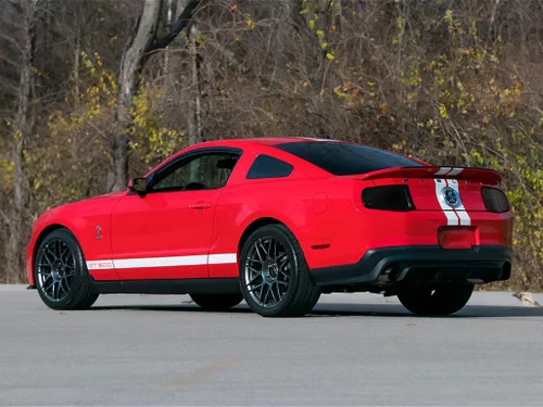 Vista 2 de Rvinyl Cubiertas de tinte de luz trasera compatibles con Ford Shelby GT500 2010-2012 - Humo