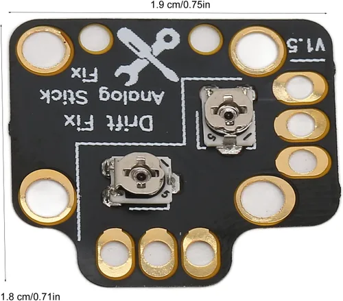 Vista 5 de Juego de 2 piezas de gamepad Joystick Drift Repair Board Universal 3D Analog Stick Drift Fix Mod para controladores de juegos, Joystick Drift Repair