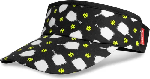 Vista 25 de Headsweats Visera solar unisex para adultos, ligera, rendimiento Negro