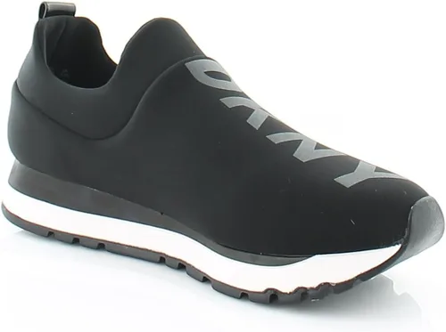 Vista 4 de DKNY Tenis ligeros y cómodos para mujer, Negro Ashton