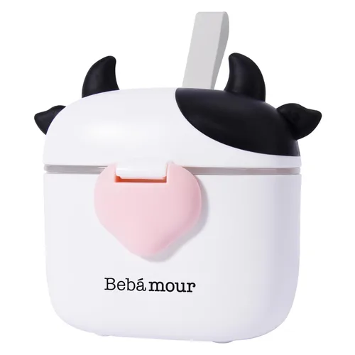 Vista 2 de Bebamour Dosificador de Fórmula para Bebés Para Llevar, Contenedor de Fórmula para Viajar, Porta Fórmula para Viajes, Contenedor para Almacenar