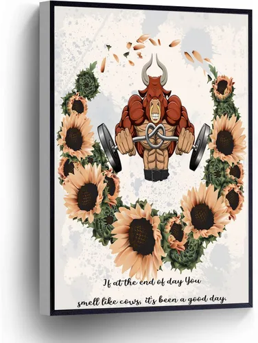 Vista 6 de Lienzo moderno para pared, diseño de texto en inglés "I Thought Of You Today", carteles decorativos personalizados para bar cafetería, carteles