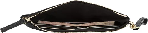 Vista 5 de DORIS&JACKY Bolso de mano pequeño de cuero para mujer, delgado, delgado, de piel de cabra, para teléfono celular, con correa