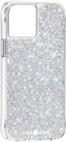 Vista 4 de Case-Mate - Funda Twinkle para iPhone 13 Mini con elementos decorativos reflectantes, protección contra caídas desde 10 pies, 5.4 pulgadas, diseño