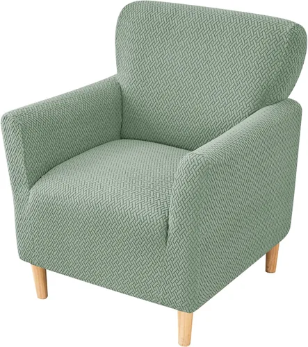 Vista 55 de FUANGUI Funda para Sillón de Banquete con Brazos Fundas para Sillas Elásticas Funda para Sillón Club Funda Suave para Sillón Sofá Cubiertas
