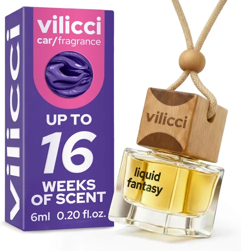 Vista 12 de Vilicci Ambientador de coche Lujoso difusor colgante Difusor de coche colgante premium Fragancia de larga duración para automóvil 1 botella