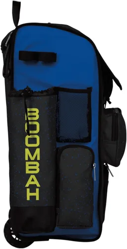 Vista 2 de Boombah Rolling Superpack - Bolsa para equipo de béisbol/sóftbol, mango telescópico, capacidad para 4 bates, versión con ruedas, luz de sóftbol