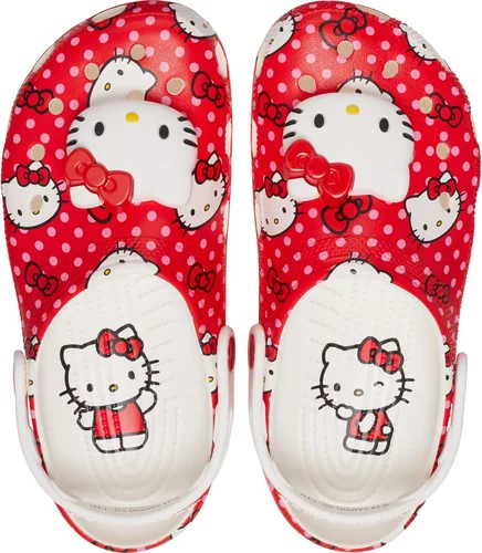 Vista 4 de Crocs Zuecos clásicos unisex para adultos de Hello Kitty Multi Hello Kitty