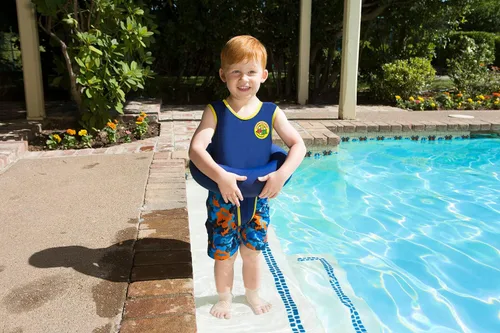 Vista 3 de Poolmaster Flotadores para aprender a nadar para pequeños nadadores, ayuda para entrenamiento