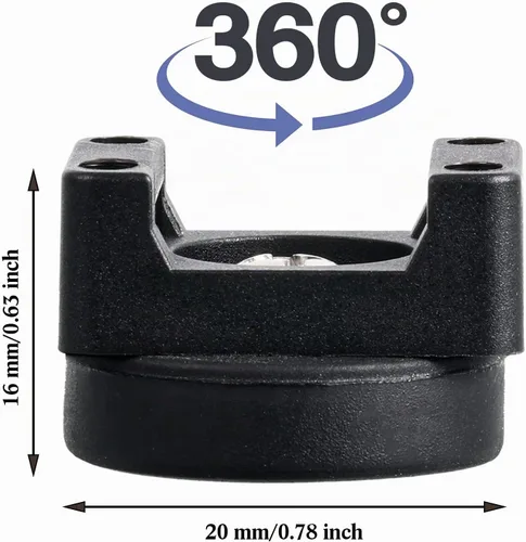 Vista 2 de Yookeer 10 clips magnéticos para cables de montaje con cremallera