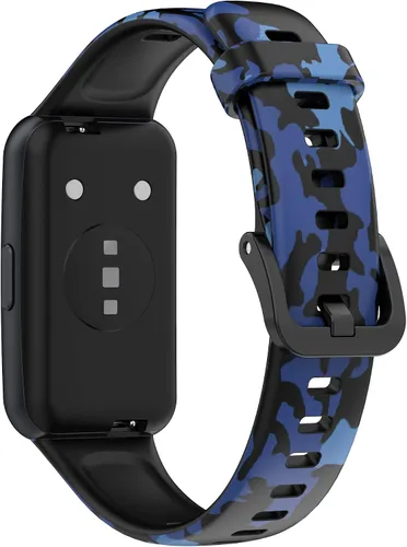 Vista 6 de Correa de reloj compatible con Huawei Band 7, pulsera de repuesto para Huawei Band 7