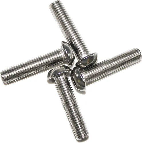 Vista 9 de 100 piezas M4-0.70 x 6 mm Tornillos de cabeza de botón con casquillo hexagonal, acero inoxidable 18-8, llave hexagonal Allen, ISO 7380