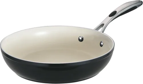 Vista 15 de Tramontina Ceramica Deluxe - Juego de utensilios de cocina de 8 piezas con tapas, ollas y sartenes antiadherentes de cerámica, juego de cocina, apto
