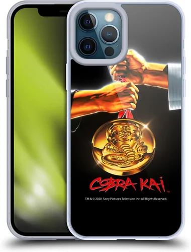 Vista 116 de Head Case Designs Funda de gel suave con licencia oficial de Cobra Kai Gold Medal Graphics compatible con Apple iPhone 7 Plus/iPhone 8 Plus