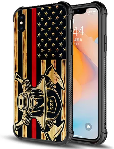 Vista 11 de DAIZAG Funda compatible con iPhone XR, protección completa, a prueba de golpes, antiarañazos, funda de poliuretano termoplástico para hombre y Flor