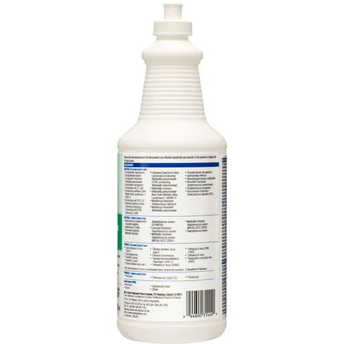 Vista 9 de Clorox Healthcare Peróxido de Hidrógeno Limpiador Desinfectante Tira Superior, 32 Onzas