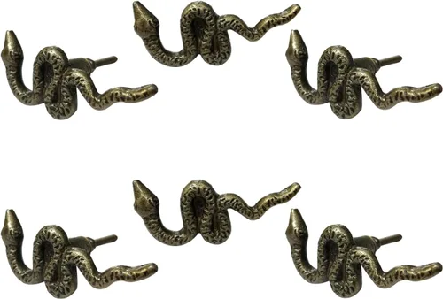 Vista 25 de Perilla Home Juego de 4 pomos antiguos – Zorro dormido decorativo – Asas de hierro artístico de diseñador – para tiradores de gabinete