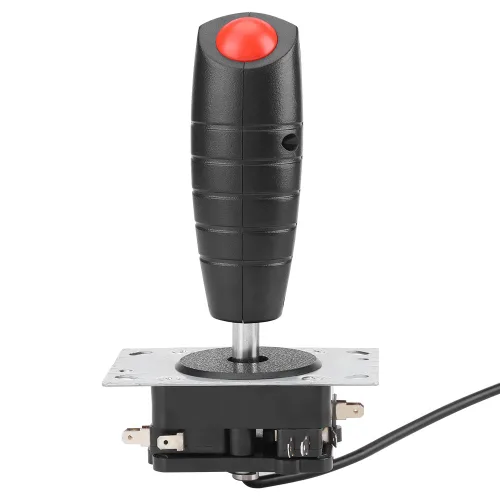 Vista 9 de 8 Way Flight Joystick - 8 Way Flight Joystick with & Top Fire Button For game for Video Game Arcad