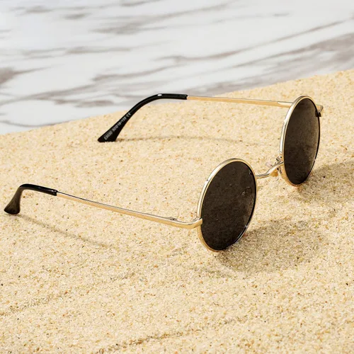 Vista 7 de Pro Acme - Gafas de sol polarizadas redondas para hombre y mujer, estilo John Lennon
