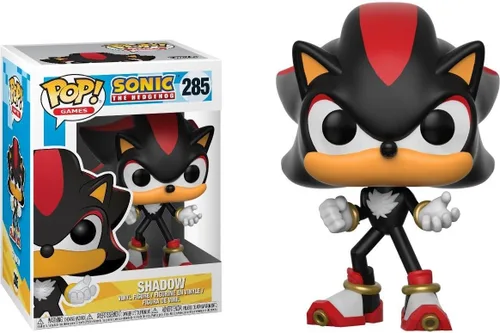 Vista 2 de POP Sonic The Hedgehog - Figura de vinilo Shadow Funko (paquete con funda protectora de caja compatible), multicolor, 3.75 pulgadas