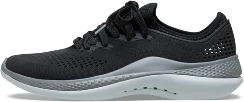Vista 4 de Crocs Tenis LiteRide 360 Pacer para hombre Negro/Gris (Slate Grey)